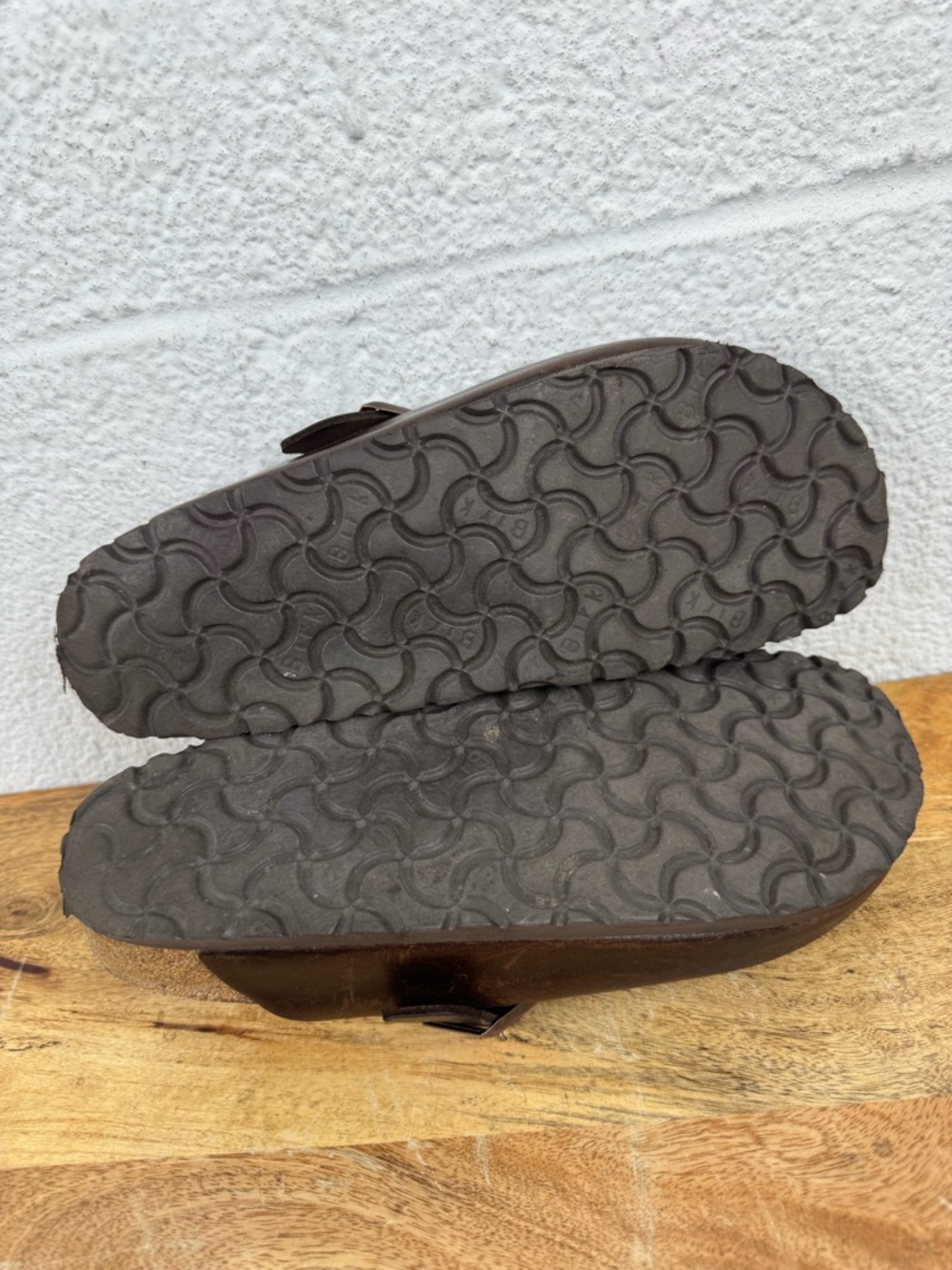 Birkenstock Boston Leather Clogs Brown Size 38 / US 7-7.5 - Picture 10 of 10